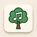icon_music_tree_minimalist icon preview