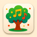 icon_music_tree_vibrant_colors icon preview