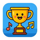 icon_music_trophy_cartoon icon preview