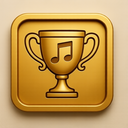 icon_music_trophy_embossed icon preview