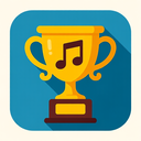 icon_music_trophy_flat_design icon preview