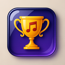 icon_music_trophy_glassy icon preview