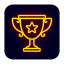 icon_music_trophy_neon icon preview