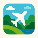 icon_nature_airplane_abstract icon preview