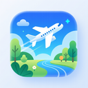 icon_nature_airplane_futuristic icon preview