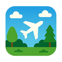 icon_nature_airplane_modern icon preview