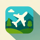 icon_nature_airplane_shadow_effect icon preview