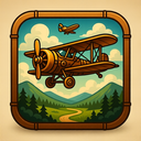 icon_nature_airplane_steampunk icon preview