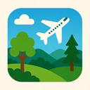 icon_nature_airplane_technical icon preview