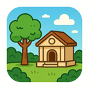 icon_nature_bank_cartoon icon preview