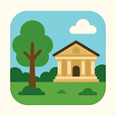 icon_nature_bank_flat_design icon preview