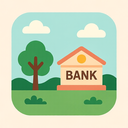 icon_nature_bank_flat_pastel icon preview