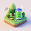 icon_nature_battery_3d_isometric icon preview