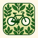 icon_nature_bicycle_organic_pattern icon preview