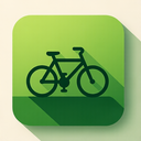 icon_nature_bicycle_shadow_effect icon preview