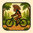 icon_nature_bicycle_tribal icon preview