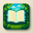 icon_nature_book_digital_glitch icon preview