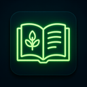 icon_nature_book_neon icon preview