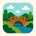 icon_nature_bridge_asymmetrical icon preview