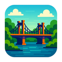 icon_nature_bridge_digital_glitch icon preview
