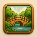 icon_nature_bridge_embossed icon preview