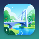 icon_nature_bridge_futuristic icon preview