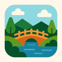 icon_nature_bridge_geometric icon preview