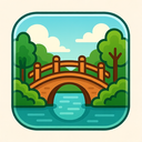 icon_nature_bridge_glassy icon preview