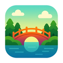 icon_nature_bridge_gradient icon preview