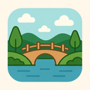 icon_nature_bridge_minimalist icon preview