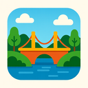 icon_nature_bridge_modern icon preview