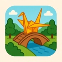 icon_nature_bridge_origami icon preview