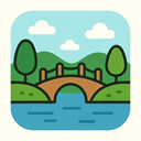 icon_nature_bridge_simplified icon preview