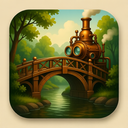icon_nature_bridge_steampunk icon preview