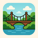 icon_nature_bridge_thin icon preview