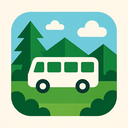 icon_nature_bus_geometric icon preview