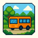icon_nature_bus_pixel_art icon preview