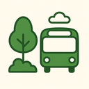 icon_nature_bus_simplified icon preview