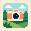 icon_nature_camera_flat_pastel icon preview