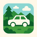 icon_nature_car_geometric icon preview