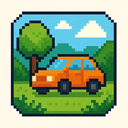 icon_nature_car_pixel_art icon preview