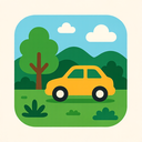 icon_nature_car_vector icon preview