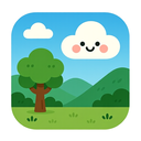 icon_nature_cloud_cartoon icon preview