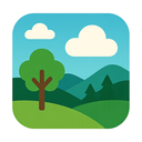 icon_nature_cloud_flat_design icon preview