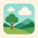 icon_nature_cloud_flat_pastel icon preview