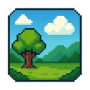 icon_nature_cloud_pixel_art icon preview