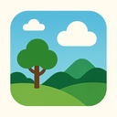 icon_nature_cloud_simplified icon preview