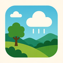 icon_nature_cloud_thin icon preview