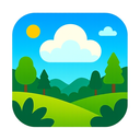 icon_nature_cloud_vibrant_colors icon preview
