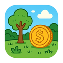 icon_nature_coin_cartoon icon preview